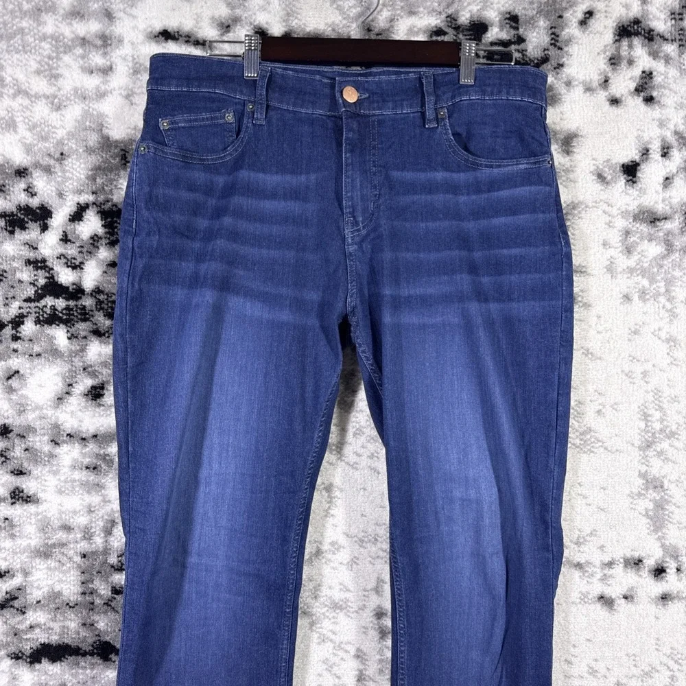 Mugsy Fultons Jeans Mens Size 36x34 Dark Wash Stretch Comfort Lightweight